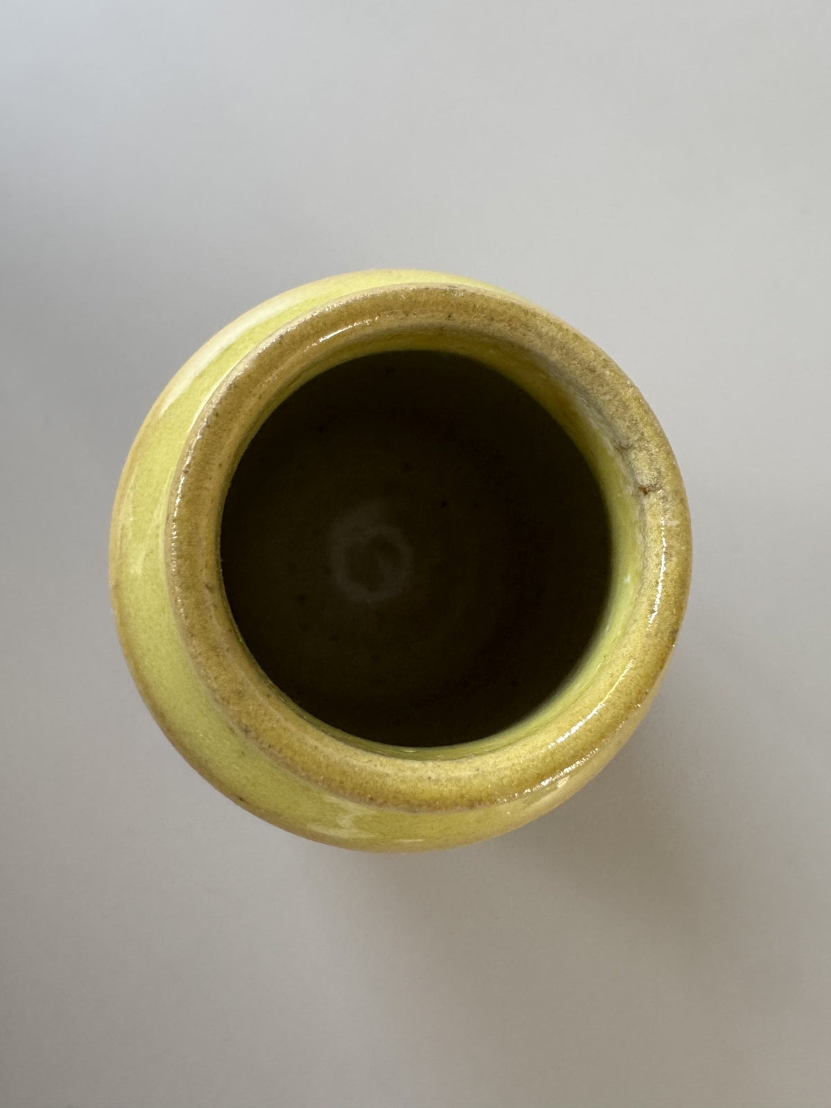 Lille gul vase