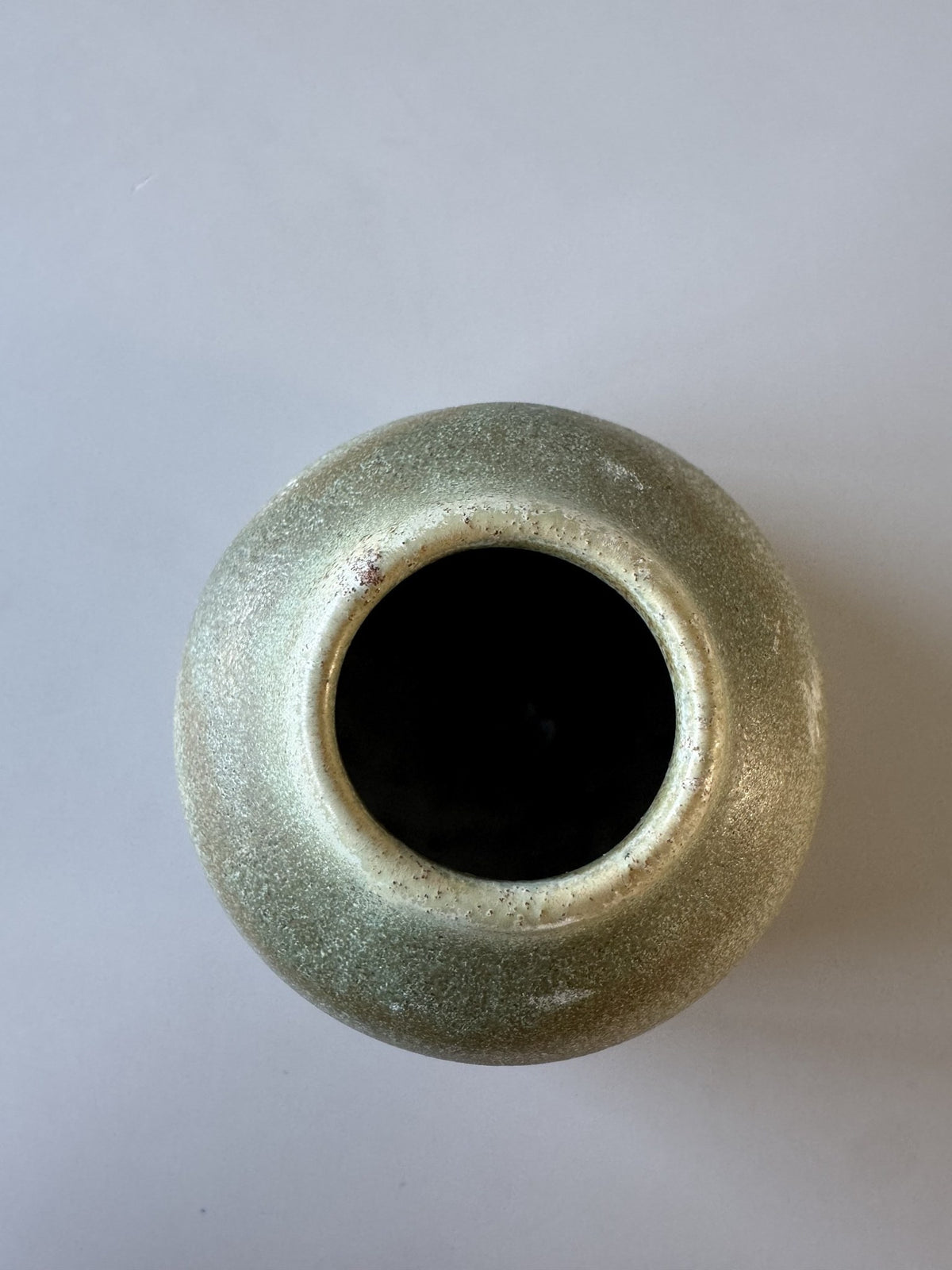 Lille grøn vase