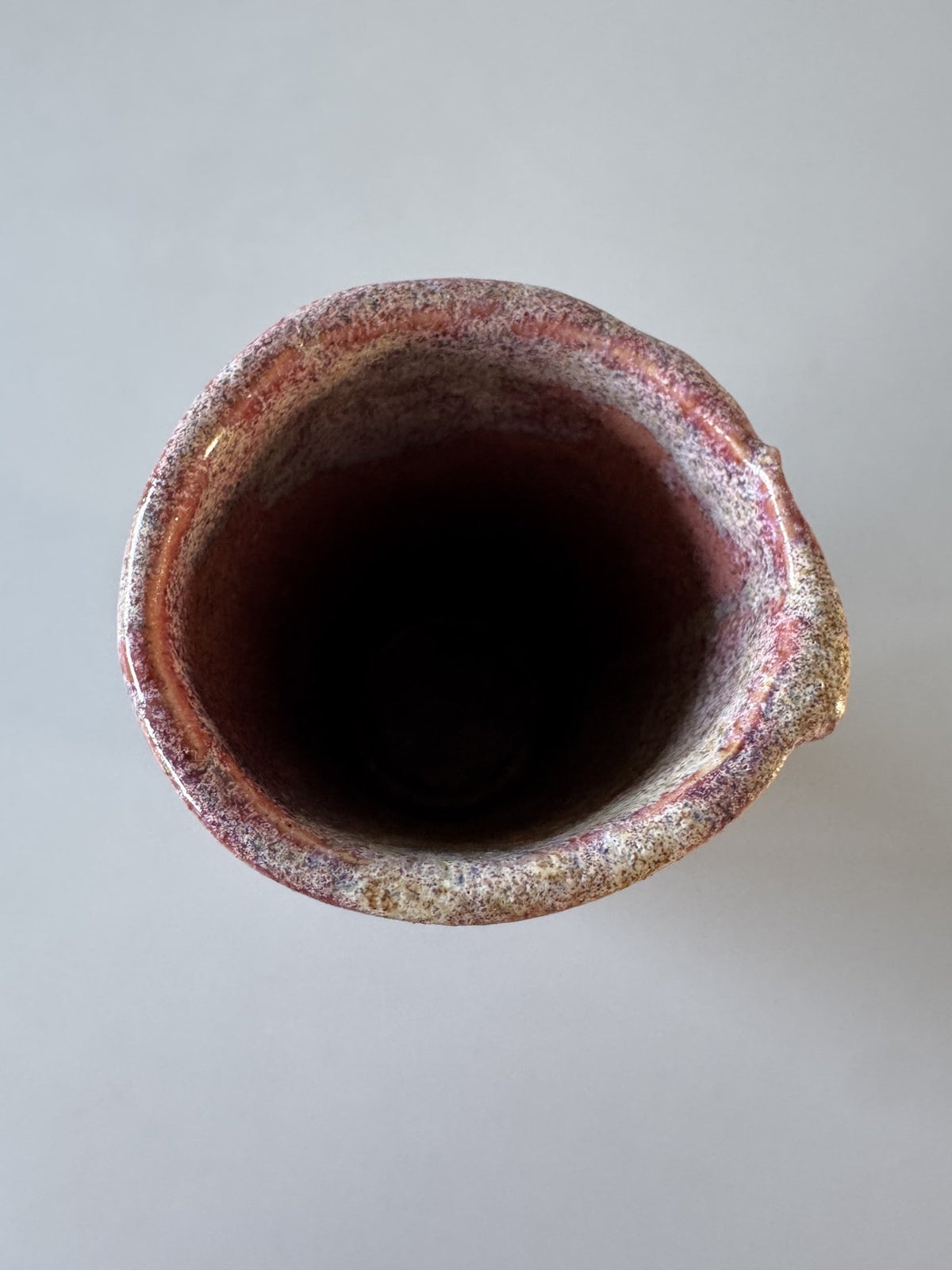 Cylindervase - brændte farver – billede 5 af 7