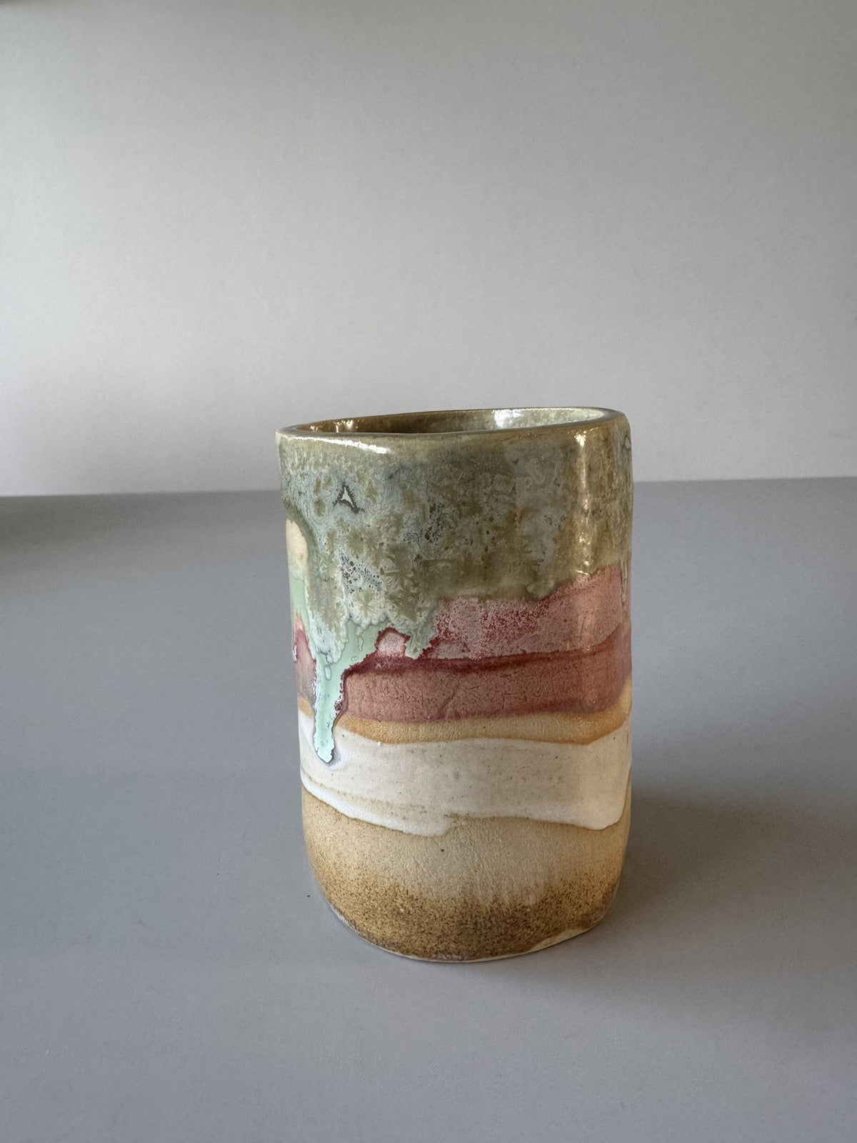 Lille cylinder vase – billede 2 af 7