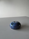 Flad rund vase