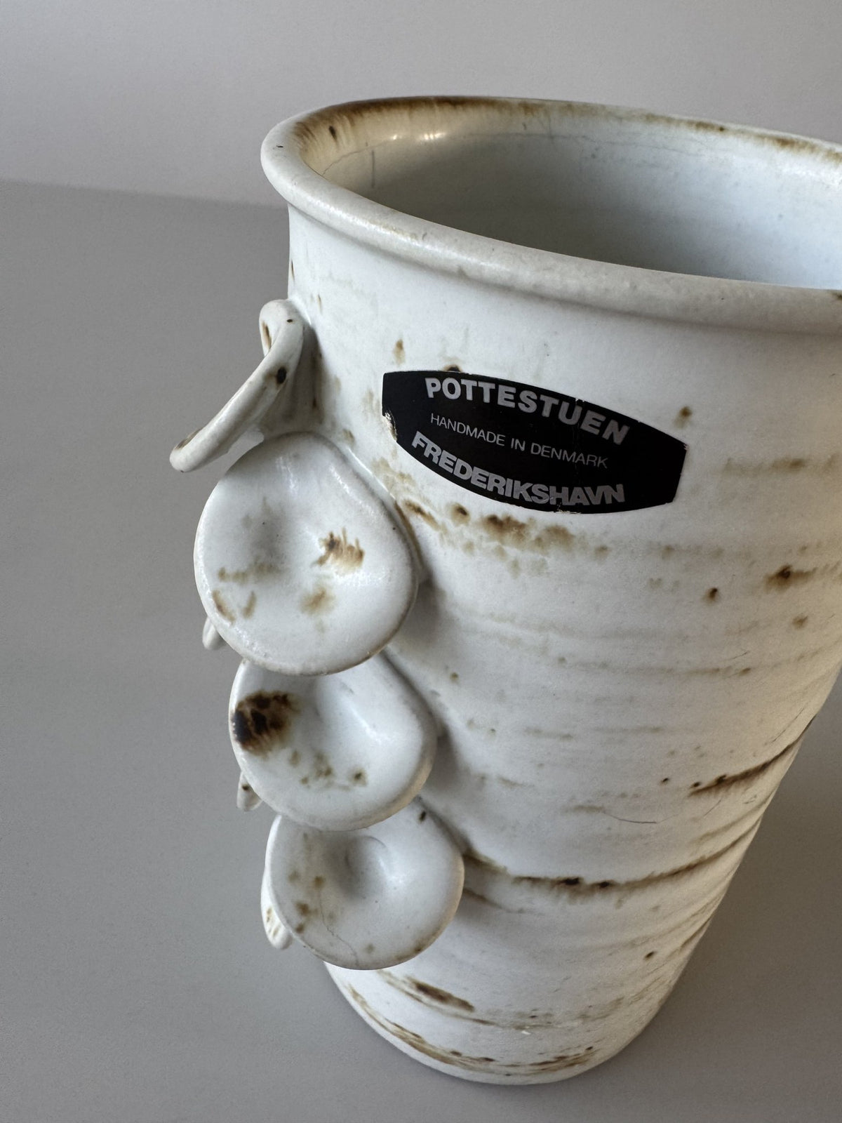 Cylinder vase fra Pottestuen – billede 5 af 6