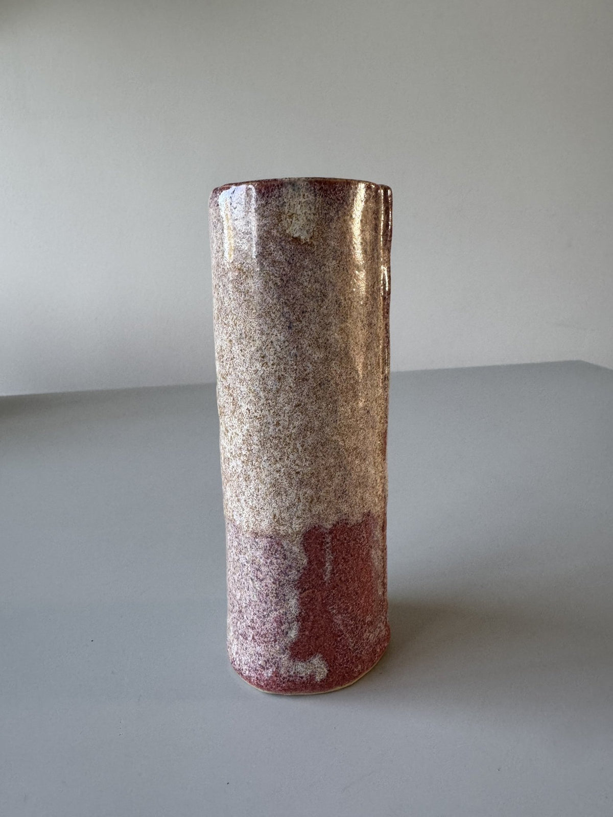 Cylindervase - brændte farver – billede 4 af 7