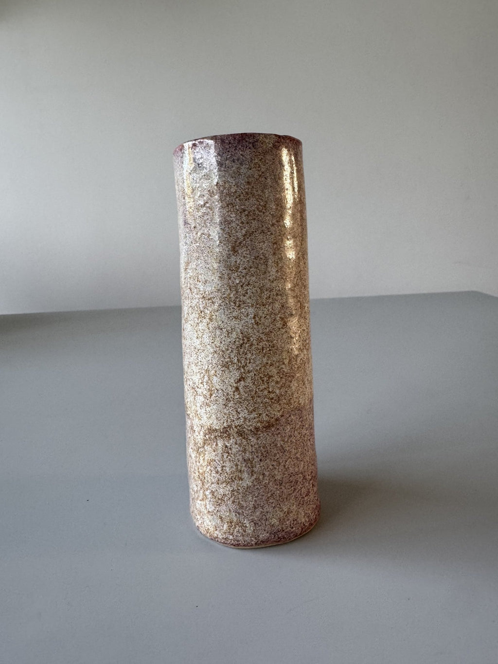 Cylindervase - brændte farver – billede 3 af 7