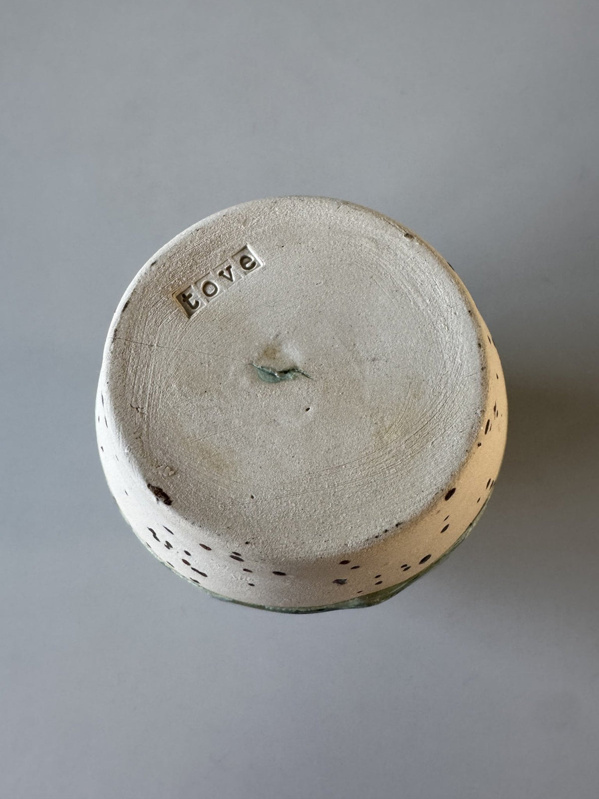 Grøn vase – billede 7 af 8