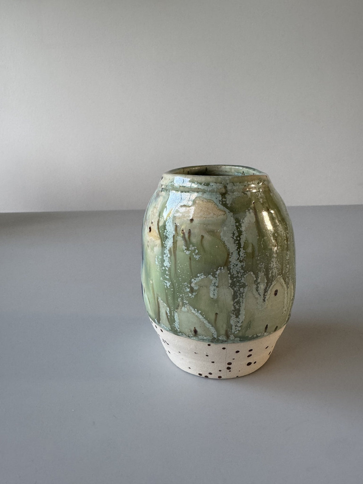 Grøn vase – billede 4 af 8